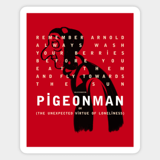 Pigeon Man Magnet